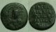 Ancient Byzantine Annonymous Follis Coin Jesus Cross/basil & Constantine Coins: Ancient photo 1