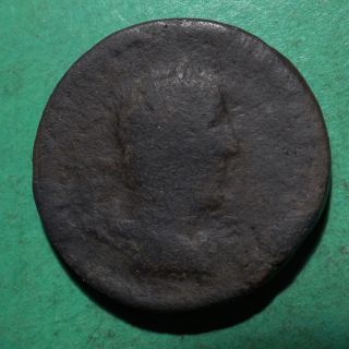 Tater Roman Provincial Ae30 Coin Of Trajan Decius Antioch Syria Temple photo