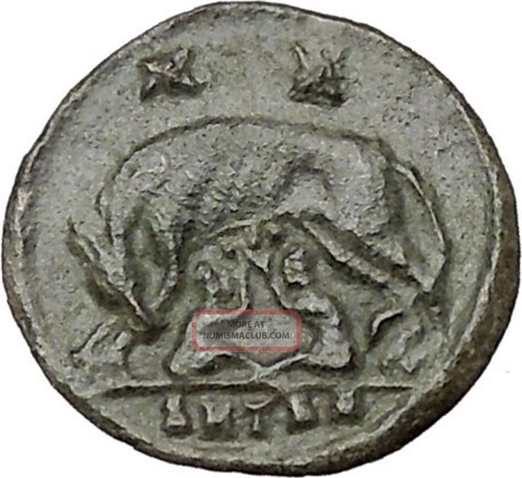 Constantine I Romulus Remus Twins She - Wolf Rome Commemorative Roman