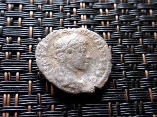 Silver Ar Denarius Of Elagabalus 218 - 222 Ad Ancient Roman Coin photo