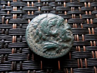 Alexander Iii The Great 336 - 323 Bc.  Bronze Drachm Ancient Greek Coin / 4,  96gr photo