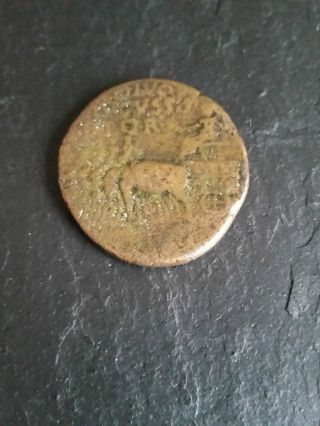 Old Roman Coin - Caesar August (35) photo