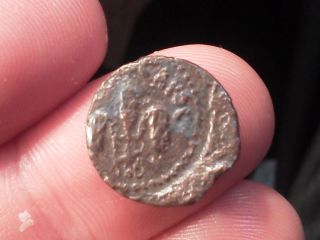 2000 Year Old Coin Of: Pontius Pilate Procurator Of Judea Under Tiberius,  Jesus photo