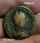 Philip Ii Caesar 244 - 247 Ad,  Augustus 247 - 249 Ad Dupondius - Roman Imperial Coins: Ancient photo 1