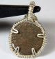 Roman Empire Ancient Coin In A Sterling Silver Wrap Pendant C.  200 A.  D.  St808 Coins: Ancient photo 1