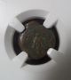 Ancient Judaea Prutah Widows Mite 103 - 76 Bc Biblical Coin Ngc Fine Coins: Ancient photo 2