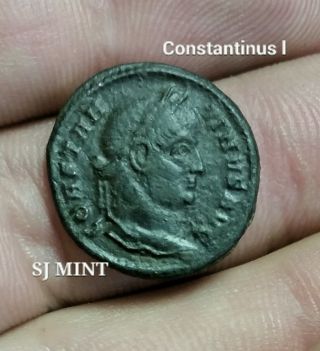 Roman Imperial Constantinus I.  (ad 306 - 337) Vot Reverse photo