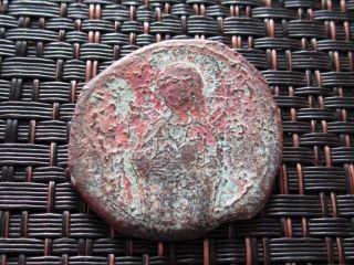 Byzantine Empire - Michael Iv Class C Follis 1034 - 1041 Ad Ancient Byzantine Coin photo