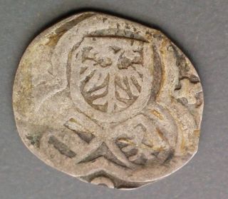 Scarce 1411 - 1439 Austria Albrecht V Shield Coin photo