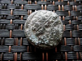 Ancient Greek - Philip Ii Macedonian King Heal Apollo Rare Greek Coin / 6,  25gr photo