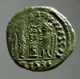 Constantine I The Great Bronze Follis_ancient Barbarous Type_abstract Coins: Ancient photo 1