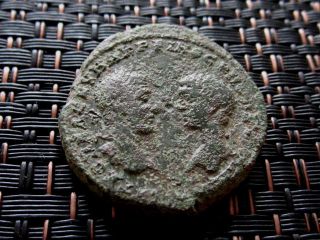 Provincial Roman Coin Of Macrinus & Diadumenian Markianopolis,  Moesia Inf. photo