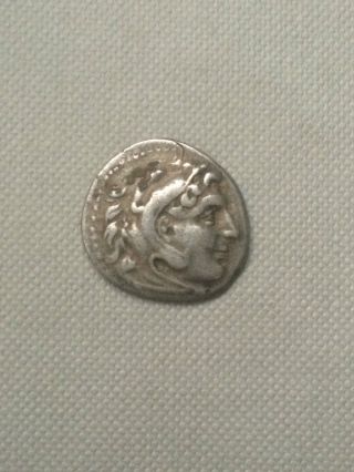 Alexander The Great Iii 290 - 270 Bc.  Ar Drachm Miletos.  4.  07g 18mm photo