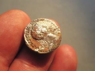 Roman Emperor Hadrian 117 - 138 Ad,  Denarius Foure - Liberty Cos Iii - photo
