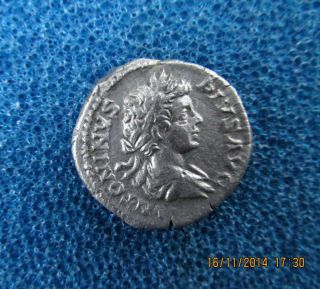 Roman Empire Silver Rare Denar Caracalla 198 - 217 photo