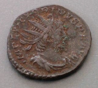 Rare 268 Ad Roman Gallic Empire Victorinus Antoninianus Coin Cologne photo