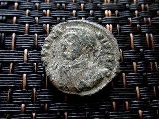 Licinius I 308 - 324 Ad Follis Camp Gate Silvered Ancient Roman Coin photo