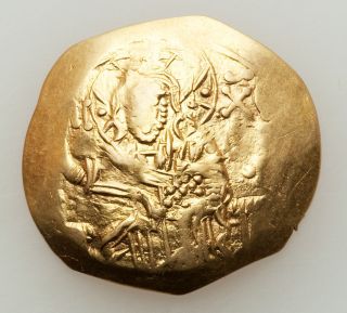 John Iii Ducas - Vatatzes Emp.  Of Nicaea (1222 - 1254) Gold Hyperpyron 4.  24g Good Vf photo