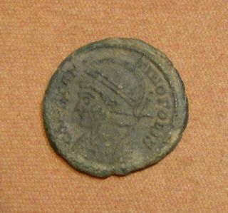 Ae3/4 Commemorative Of Constantine The Great/minted 330 - 346ad photo