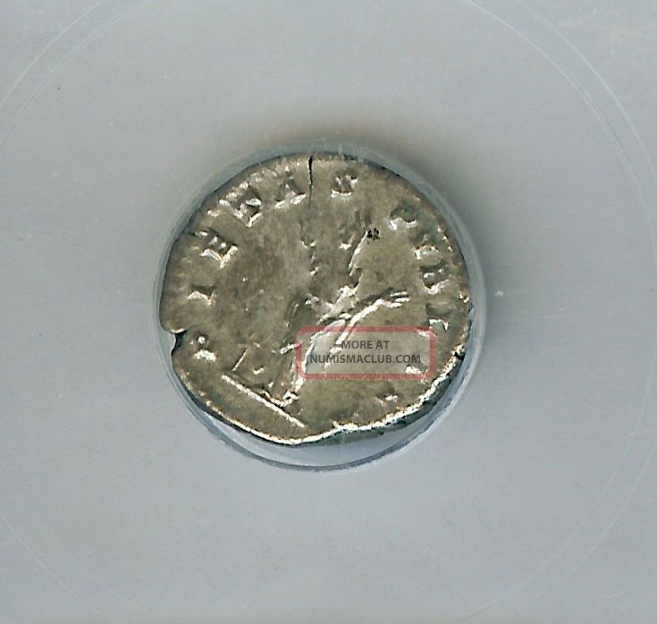 Julia Domna 193 - 211 A. D. Silver Denarius Ancient Roman Coin Icg Ef40