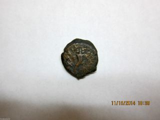 Judaea.  Mattatayah Antigonus (40 - 37 Bc).  Ae Four Prutah.  (5.  3 Grams) photo