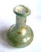 Circa.  100 A.  D British Found Roman Period Green Glass Bottle.  Vf Coins: Ancient photo 1