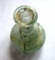 Circa.  100 A.  D British Found Roman Period Green Glass Bottle.  Vf Coins: Ancient photo 3