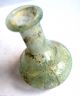Circa.  100 A.  D British Found Roman Period Green Glass Bottle.  Vf Coins: Ancient photo 4