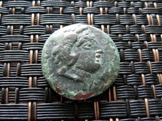 Greek City Of Lysimacheia In Thrace 309 - 281bc Young Hercules Ancient Greek Coin photo