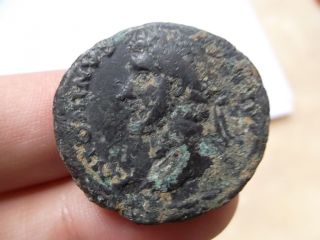 Antoninus Pius Dupondius 11.  56 Gr,  Uncleaned photo