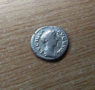 Antique Coin Lucilla Denarius.  Rome,  Ad 163 - 181 0077 photo