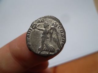 Septimius Severus Denarius 1.  95 Gr,  Victory Rare photo