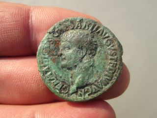Germanicus As,  Struck Under Gaius Caligula 37 - 38 Ad Roman Coin photo