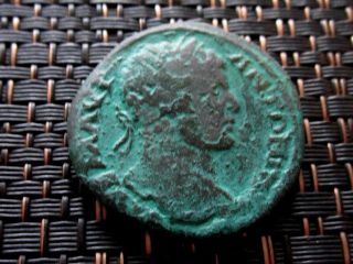 Provincial Roman Coin Of Caracalla 198 - 217 Ad Ae28 Of Nikopolis Ad Istrum. photo