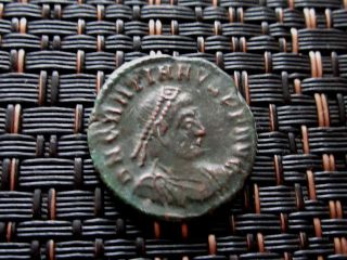 Gratian 367 - 383 Ad Bronze Coin 