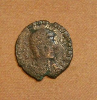 Ae Centenionalis Of Constantius Gallus/ Battle Scene/351 - 354ad photo