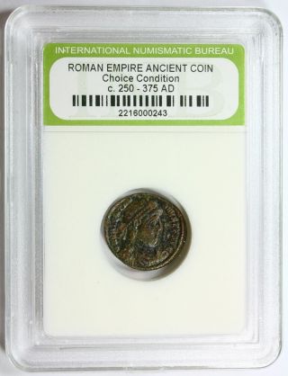 Slabbed Roman Empire Ancient Coin C.  250 - 375 A.  D.  Choice A072 photo