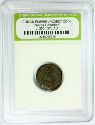 Slabbed Roman Empire Ancient Coin C.  250 - 375 A.  D.  Choice A096 photo