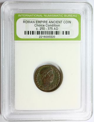 Slabbed Roman Empire Ancient Coin C.  250 - 375 A.  D.  Choice A093 photo