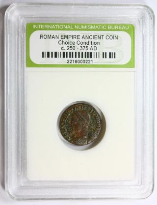 Slabbed Roman Empire Ancient Coin C.  250 - 375 A.  D.  Choice A095 photo