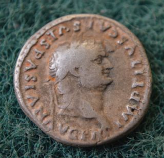 Emperor Vespasian,  Circa 69 - 79 Ad.  Rome.  Ancient Roman Silver Denarius Coin photo