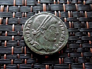 Follis Constantine The Great 307 - 337 Ad Camp Gate Ancient Roman Coin photo