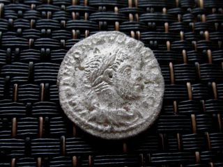 Silver Ar Denarius Of Elagabalus 218 - 222 Ad Ancient Roman Coin photo