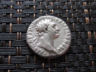 Silver Ar Denarius Domitian 69 - 81 Ad Minerva Ancient Roman Coin photo