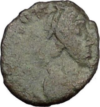 Honorius 395ad Ancient Roman Coin Victoty Nike W Trophy I32990 photo