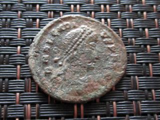 Arcadius 383 - 408 Ad Ae2 Gloria Romanorvm Ancient Roman Coin photo
