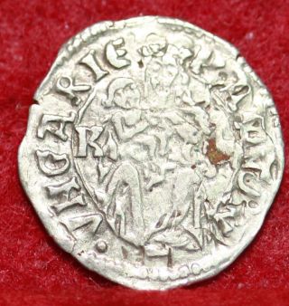 1490 - 1516 Wladislaw Ii Silver Denar Of Hungary S/h photo
