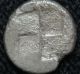 Klazomenai,  Ionia Silver Diobol Winged Boar / Incuse Square 499 - 494 Bc Authentic Coins: Ancient photo 1