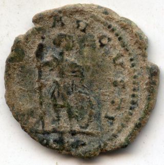 Constantine Ii.  Ae4.  Reverse: Virtvs Avgvsti.  Rome.  337 - 340 Ad.  Rare. photo