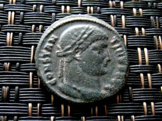 Constantine I The Great 307 - 337ad Follis Camp Gate Ancient Roman Coin photo